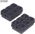 Set of 22 Interlocking Desk Drawer Organizer Tray Dividers for Kitchen, Bathroom, and Office Storage