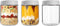 Overnight Oats Containers with Lids, 16oz Wide Mouth Mason Jars with Lids,