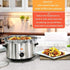 ECOOPTS Slow Cooker Liners (40 Liners), 13" × 21" Pot Liners for 3-8 Quarts, Disposable Cooking Bags BPA Free