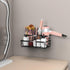 Hair Tool Organizer - Bathroom Coutertop Organizer Hair Dryer Holder, Vanity Caddy with 3 Insatllation Ways for Hair Dryer Accessories, Makeup, Tooletries and More by PLOOHT