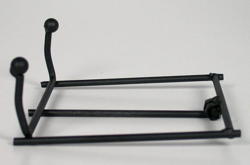 Black Metal Easels Tabletop Display Plate Stands, 4"H, Set of 3 Pieces