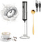Electric Milk Frother, Handheld USB-charging Foam Maker, Rechargeable Mini Blender and Coffee Frother for Chappccino,