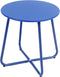 EortheX Small Round Metal Coffee Side Birstro Table Sturdy & Weather-Resistant Accent