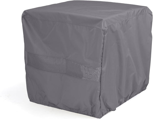 Covermates Elite Square Patio Accent Table Cover Elite 300D Polyester, Water-Resistant, Drawcord