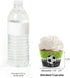 Big Dot of Happiness Goaaal - Soccer - Baby Shower or Birthday Party Cupcake Wrappers Decorations - Set of 12
