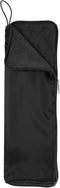 Wet Umbrellas Bag 15"x5" Superfine Fiber Reversible Sleeve Cover, Portable Waterproof Case for Travel - Black