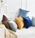 Andreannie Pack of 4 Gold Velvet Decorative Throw Pillow Covers, 18x18 Soft Cushion Case for Couch Sofa Bed (Mixed 4