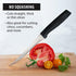 Rada Cutlery Anthem Series Tomato Slicer Knife, Made in USA, with Black Handle