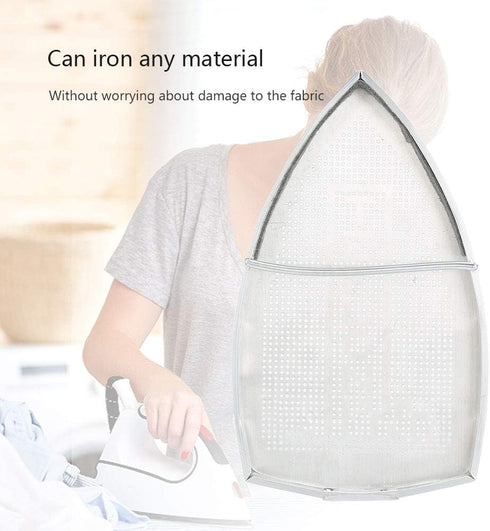 Pssopp Iron Shoe Cover, Full Steam High Temperature Resistance Aluminum Alloy Iron Cover Protector