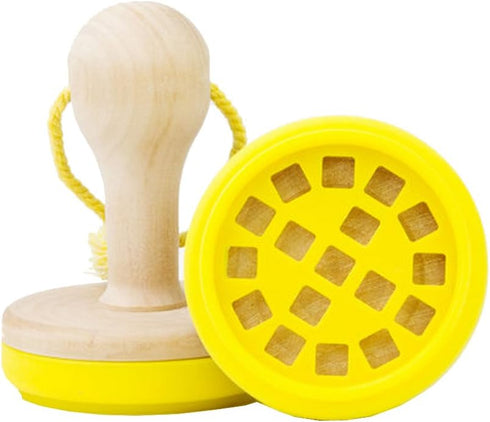 Suck UK Custom Cookie Stamp - Personalised Biscuit Press with Custom Letters, Numbers, Symbols