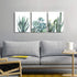 Canvas Wall Art for Living Room, Bathroom, Bedroom, Kitchen, 12" X 16" 3 Pieces Modern Framed Decorations
