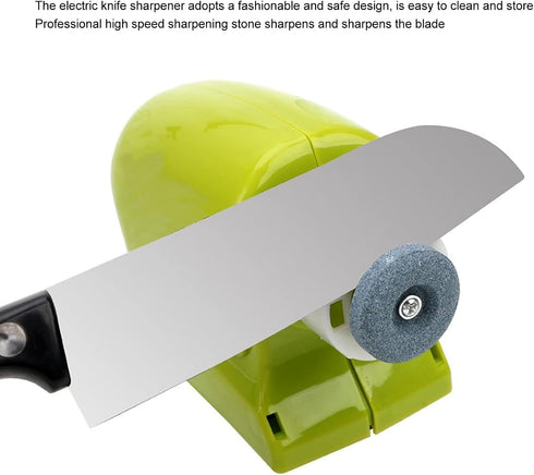 Jeanoko Motorized Knife Blade Sharpener, Electric Knife Sharpening Machine Tool for Kitchen