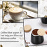 GORGECRAFT 400Pcs Paper Coffee Filters, 5.6x5.6cm Round Universal Replacement for Coffee Machines