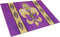 Tiger Football Fleur de lis Glass Cutting Board by Caroline's Treasures, Large Decorative Tempered Glass