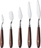 Cake Cream Spatula Set - 5 Pieces Stainless Steel Frosting Baking Pastry Tool for Decorating