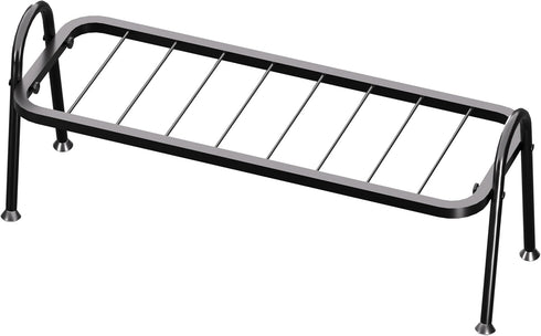 Josmimic Metal Plant Stand Indoor Outdoor, Heavy Duty 1-Tier Ladder Plant Shelf for