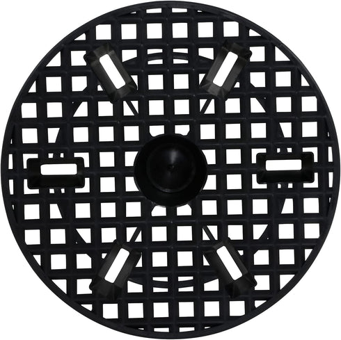 GROWDOTS 13-Inch 2-Count Natural Pot Elevators for Plants Indoor-Outdoor Stand for Plastic Fabric Pots Elevator Saucer