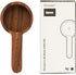 Wood Scoop for Canister - Measuring Spoon for Coffee Beans, Ground Coffee, Protein Powder, Spices, Tea, Bath Salt