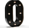 Light Up Black Alphabet Marquee Letters Sign, LED Marquee Number Lights for Night Light Home Bar Christmas Lamp