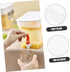 1pc Cold Water Bottle Fridge Dispenser, 3.5L Drink Pitcher for Iced Tea Juice, White