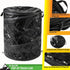 Wakeman Collapsible Trash Can, 44-Gallon Portable Garbage Bin with Zippered Lid for RV, Camping, Parties, Yard Waste