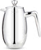 Easyworkz Nando 12 oz Double Wall Insulated Thermal French Press, 304 Stainless Steel