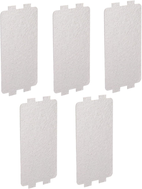 Microwave Mica Plate Sheet 5 Pieces - Universal Microwave Waveguide Cover Replacement, Heat Insulation Accessory