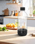 1 2 Pack, (1L) (1L) Soda Maker Bottle, Litre Reusable BPA Free Sparkling Water Bottles, Reusable Carbonating Bottles