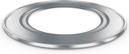 Bamboo Steamer Ring Adapter for 8" to 13" Bamboo Steamer Basket, Stainless Steel Steaming Ring for Dumplings and Veggies