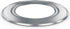 Bamboo Steamer Ring Adapter for 8" to 13" Bamboo Steamer Basket, Stainless Steel Steaming Ring for Dumplings and Veggies