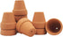 Yishang Mini Terracotta Pots with Drainage Holes - 1.5 Inches Tiny Clay Nursery Pots for Indoor/Outdoor Mini Plants (10