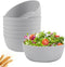 EI 8pcs Wheat Straw Bowls Set, 28oz Unbreakable Premium Cereal Bowls, Reusable Plastic Bowls for Picnic, Dinner, Party