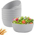 EI 8pcs Wheat Straw Bowls Set, 28oz Unbreakable Premium Cereal Bowls, Reusable Plastic Bowls for Picnic, Dinner, Party