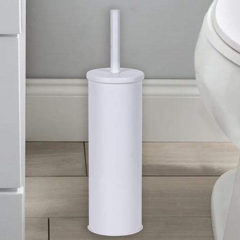 Deep & Sturdy Toilet Bowl Brush with Holder - Durable Scrubbing for Bathroom Cleaning Supplies