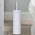 Deep & Sturdy Toilet Bowl Brush with Holder - Durable Scrubbing for Bathroom Cleaning Supplies