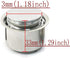 Round Magnetic Center Thermostat Sensor for Electric Rice Cooker, Silver Tone, 2PCS