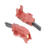 2Pcs Washing Machine Brush Holder C00196539, Compatible with Samsung, Creda, Ariston, Hotpoint (12.5x5x31mm)