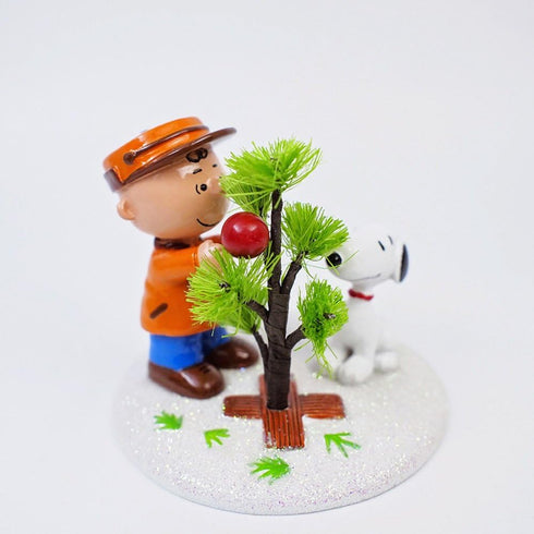 Department 56 Peanuts Charlie Brown & Snoopy The Perfect Tree Figurine, 2.76 Inch