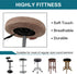 GAMUKAI 2 Pack 16"-18", Counter, Round Bar Stool Covers Stretchable Round Vanity Stool Cover, Fits Diameter Elastic Hem