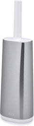 Set, Joseph Joseph Flex Hygienic Silicone Toilet Brush with Slim Holder Flexible Anti-drip, Anti-Clog Deep Clean Head