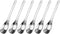 uxcell 6pcs Soup Spoons, 5.9 Inches 18/8 Stainless Steel Small Chinese Soup Spoon for Dessert and Cereal
