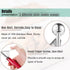 Set, Set, 18/8 Saebye Cookie Scoop Ice Cream Scoop Cookie Scoops for Baking, Multiple Size Large-Medium-Small Size