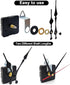 2pcs Silent Quartz Clock Movement, Long and Short Shaft with 5 Sets Hands for DIY Wall Clock