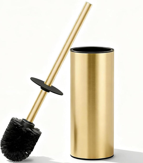 Toilet Brush and Holder Set, NEWRAIN 304 Stainless Steel Toilet Brush with