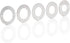WHITEHORSE Bird House Predator Guards - Set of 5 Stainless Steel Rings with 5 Different Hole Sizes