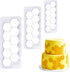 Mity rain Hexagon Cookie Cutter - Geometric Multicutter, 3 Size Football Cake Fondant Biscuit Cutters