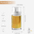 Kwude 3-Pack 3.38oz Leakproof Small Glass Oil and Vinegar Dispenser Bottles - Perfect for Kitchen Use - Each