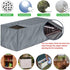 Skyour 420D 62x32x28in) Patio Deck Box Cover Heavy Duty Oxford Waterproof Bench Outdoor Storage Deck Boxes Covers