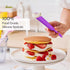 YZRIZX 3Pcs Set, Silicone Jar Spatula, Spatulas Kitchen Heat Resistant Jam Spreader for Baking Mixing Cake Cream Butter