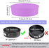GBYAN Springform Pan Protector for 9inch and 9.5inch Springform Pan Round Cheesecake Pan Silicone Baking Pan Accessories Preventing Water from Entering the Springform Pan,10inch by GBYAN